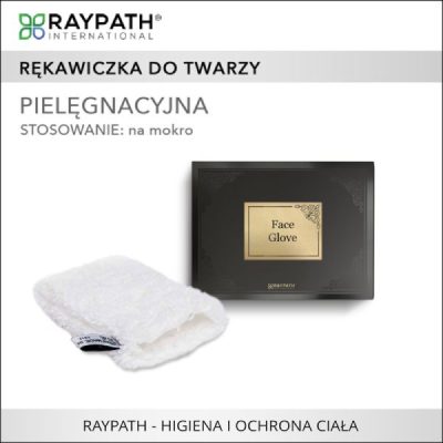 Rękawica do pielęgnacji twarzy i demakijażu