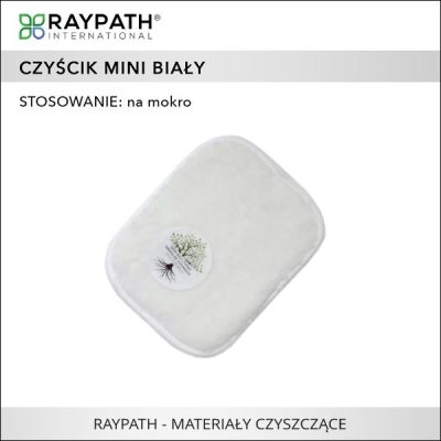 Czyścik mini biały