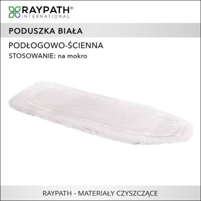 Poduszka podłogowo-ścienna biała