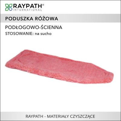 Poduszka podłogowo-ścienna różowa