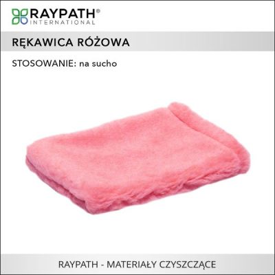Rękawica różowa